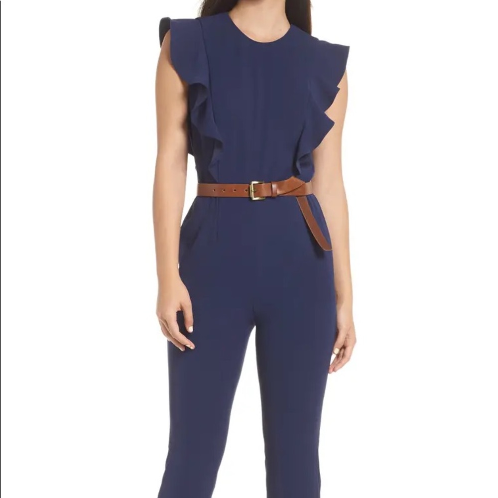 NWT Michael Kors Navy Jumpsuit